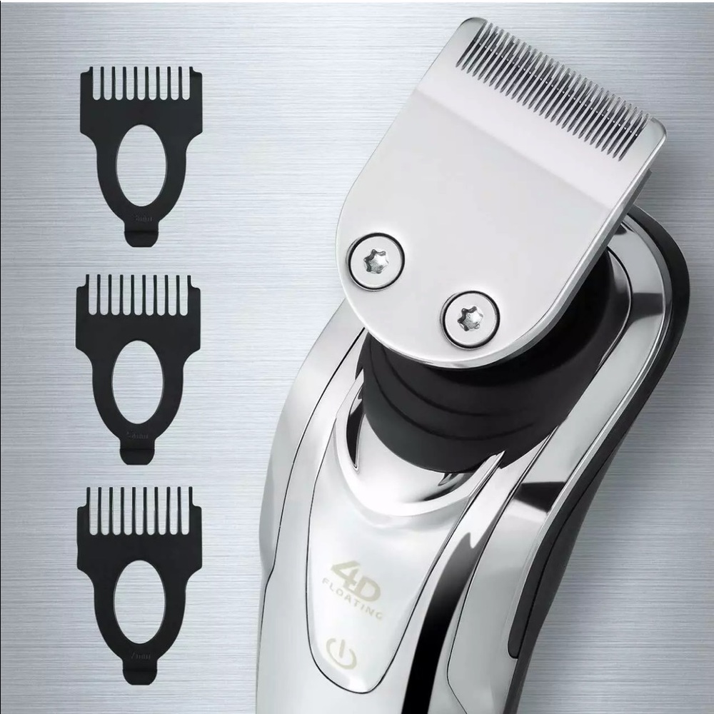 Povos Mens Electric Waterproof Rotary Razor Shaver - Picture 4 of 10